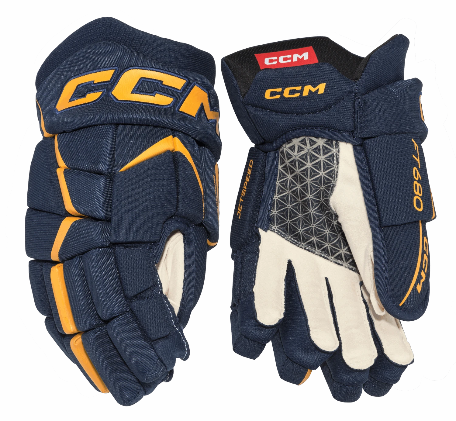 CCM JetSpeed FT680 Senior Hockey Gloves 1 CCM JetSpeed FT680 Senior Hockey Gloves