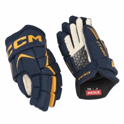 CCM JetSpeed FT680 Junior Hockey Gloves -Ccm HGFT680 NVSF 03