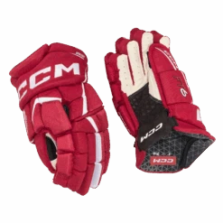 CCM JetSpeed FT6 Junior Hockey Gloves -Ccm HGFT6 RDWH 03